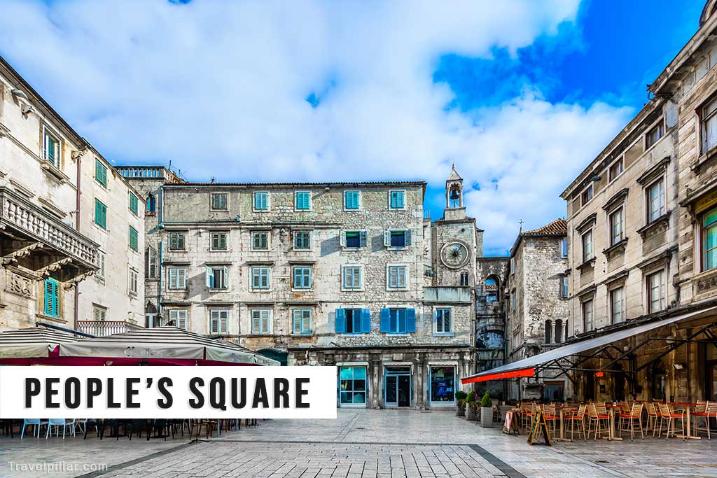 People's Square, Split, Croatia