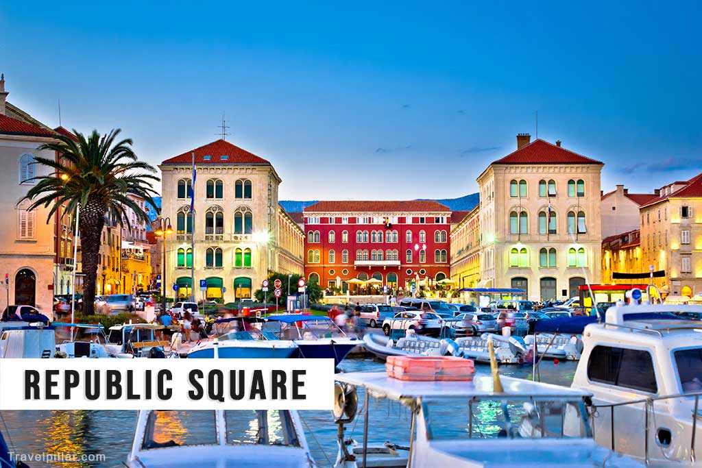 Republic Square, Split, Croatia