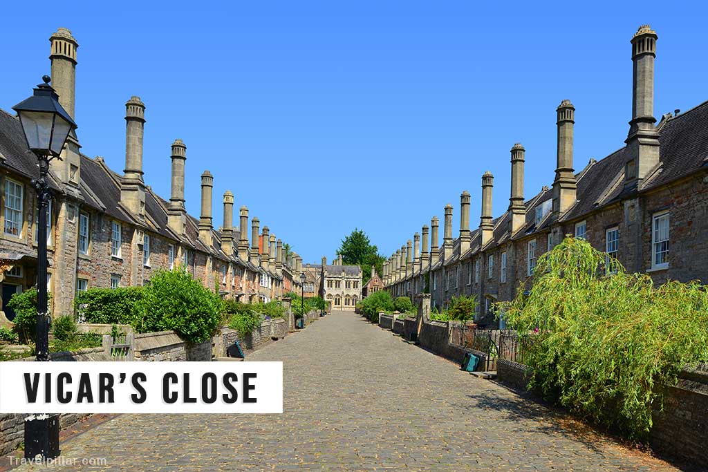 Vicar's Close, Wells, Somerset., England