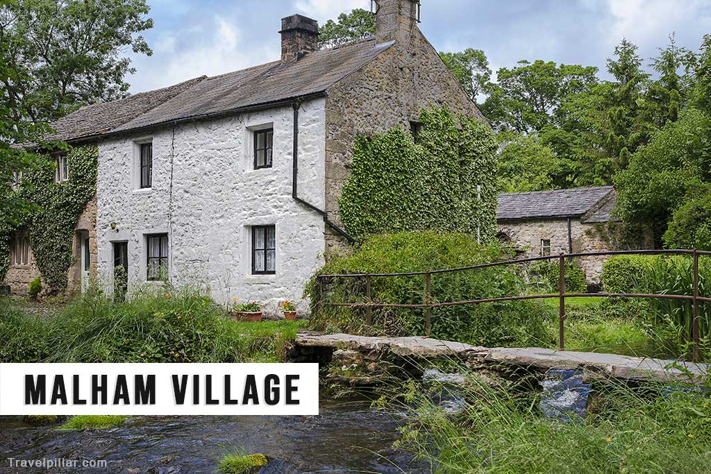 Malham Village, Yorkshire Dales National Park, England