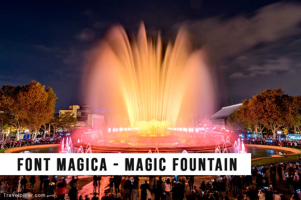 Font Magica (Magic Fountain), Barcelona, Spain