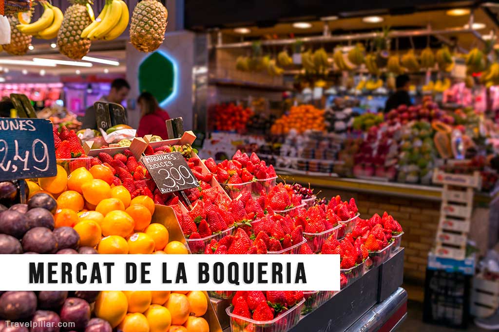 Mercat de la Boqueria, Barcelona, Spain