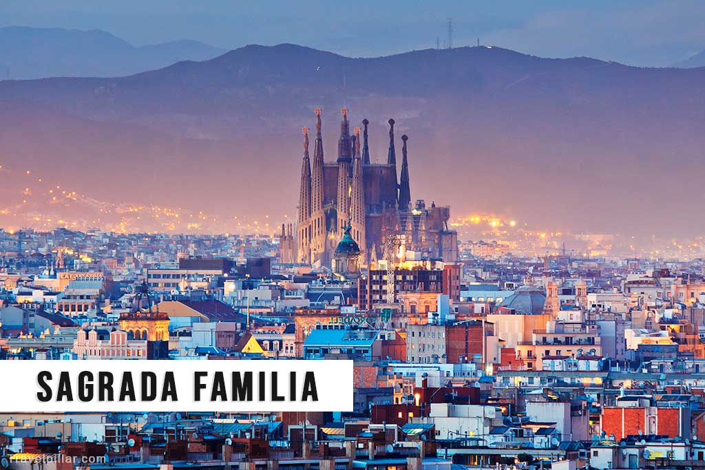 The Sagrada Familia, Barcelona, Spain