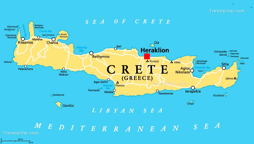 Crete Map
