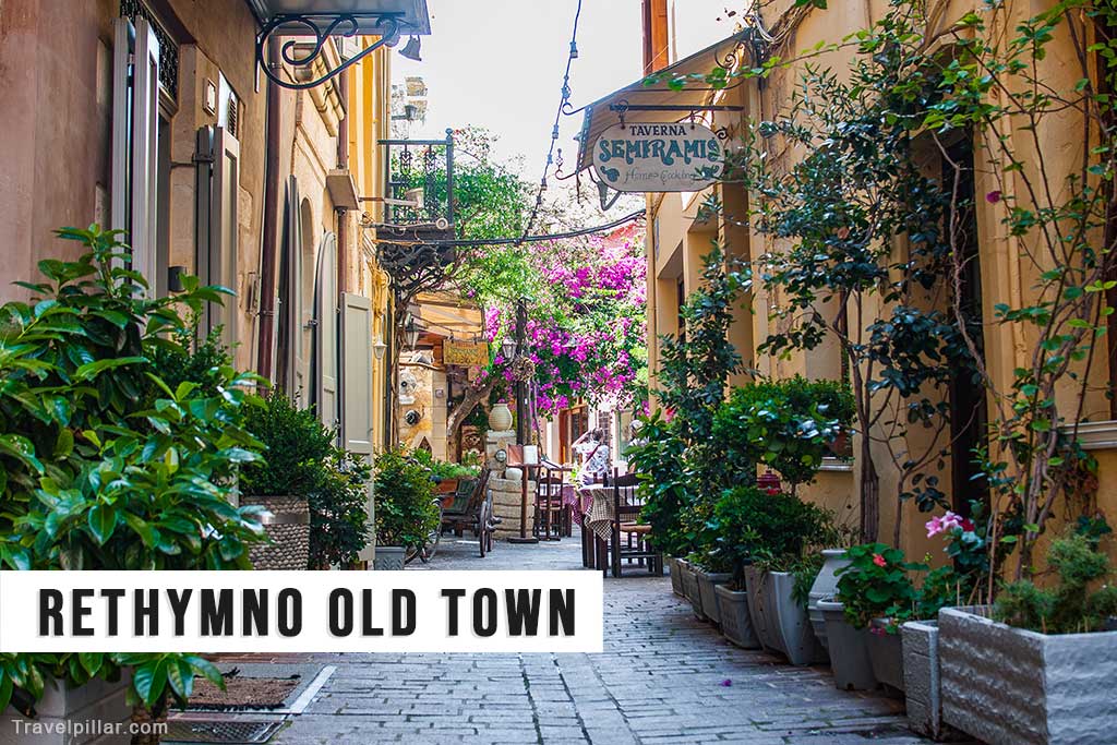 Street in the Old Town, Crete, Greece