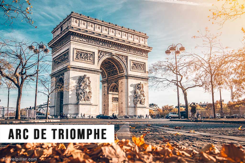Arc de Triomphe, Paris, France