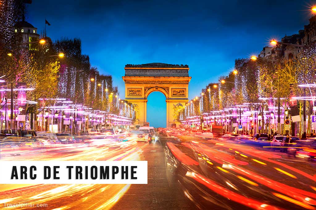 Arc de Triomphe, Paris, France