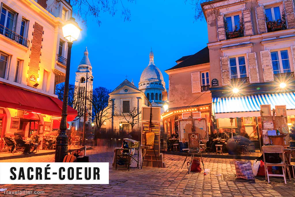 Sacré Coeur Basilica, Montmartre, Paris, France