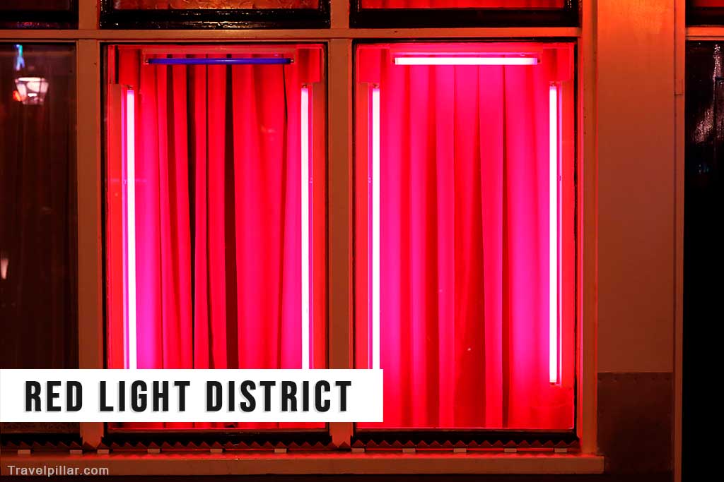 Red Light District in Amsterdam