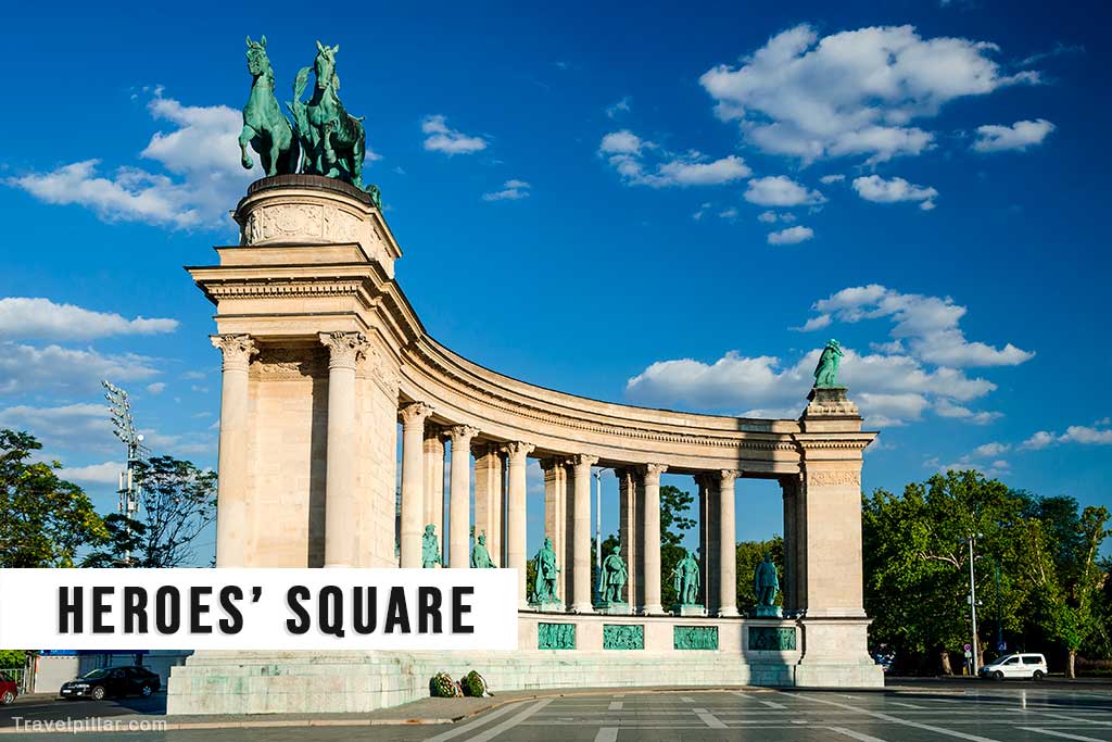 Heroe's Square, Budapest, Hungary
