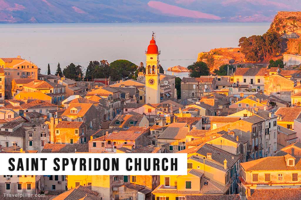 Saint Spyridon Church, Corfu Old Town, Greece