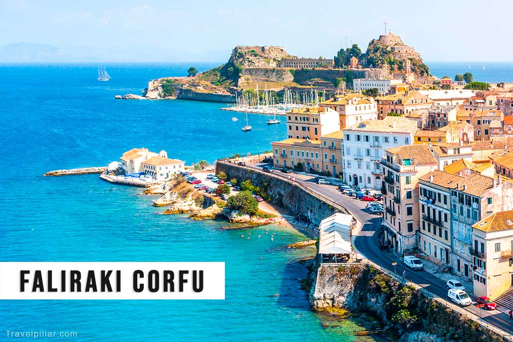 Faliraki, Corfu Old Town, Greece