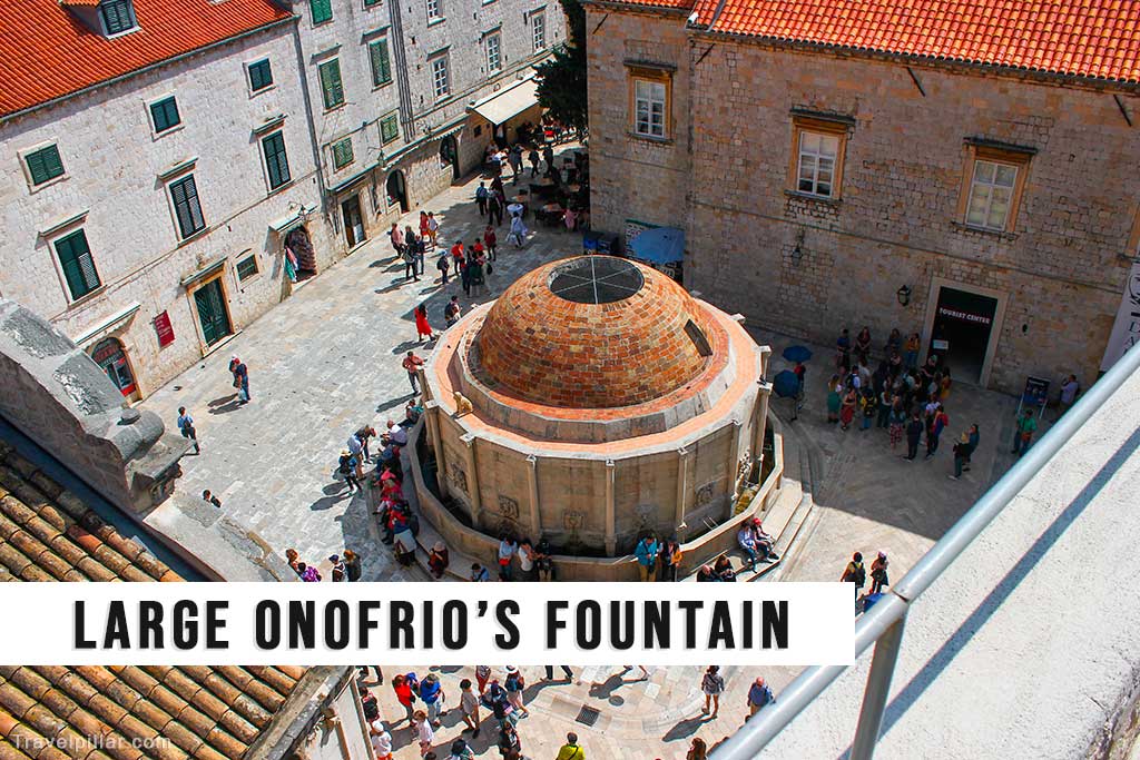 Large Onofrios Fountain (Velika Onofrijeva fontana), Dubrovnik, Croatia
