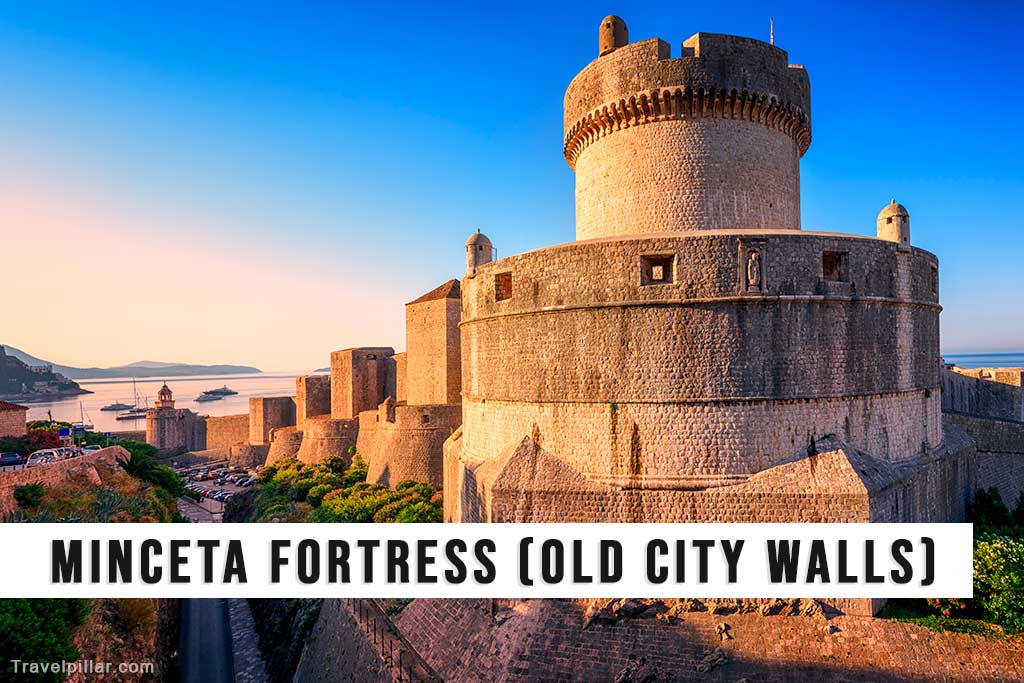 Minceta Fortress (Tvrđava Minčeta), Old City Walls, Dubrovnik, Croatia