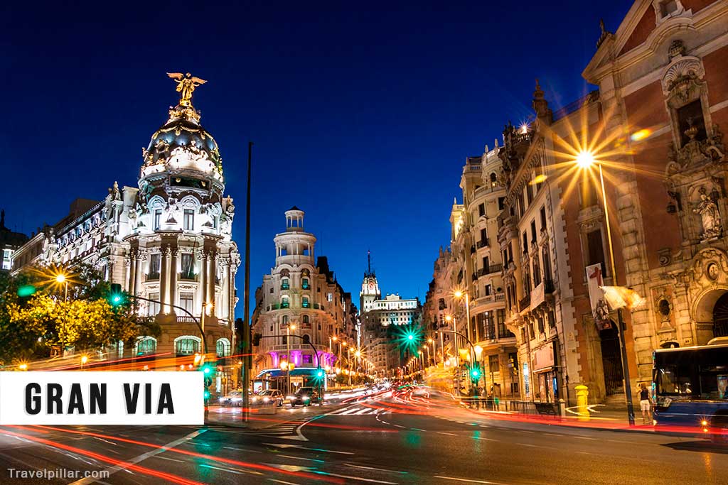 Gran Via, Madrid, Spain