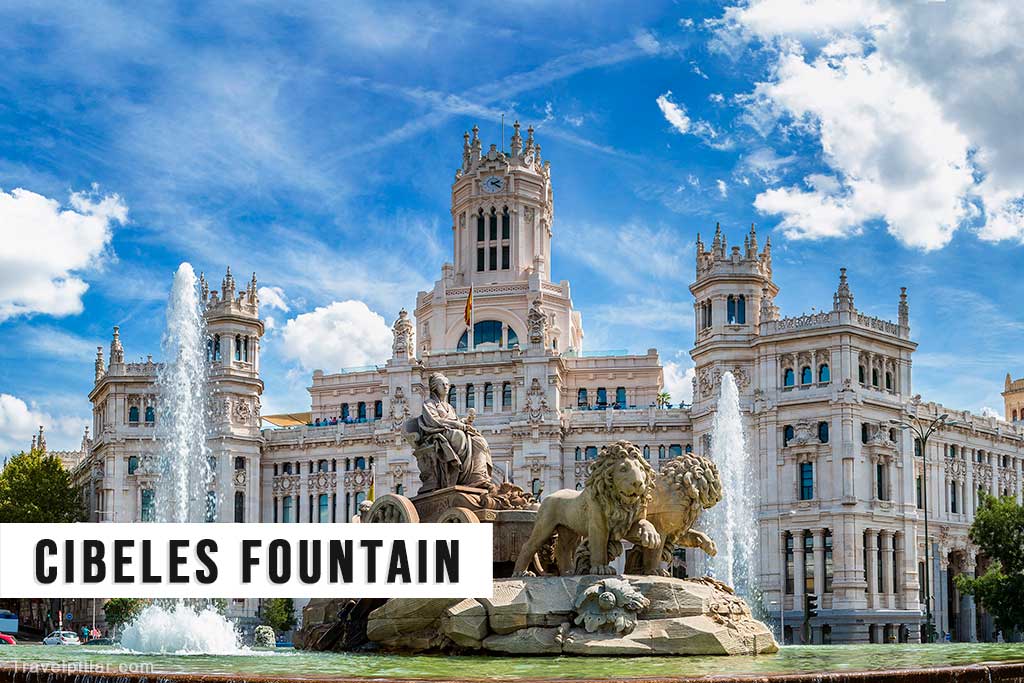 Cibeles Fountain (Fuente de Cibeles), Madrid, Spain