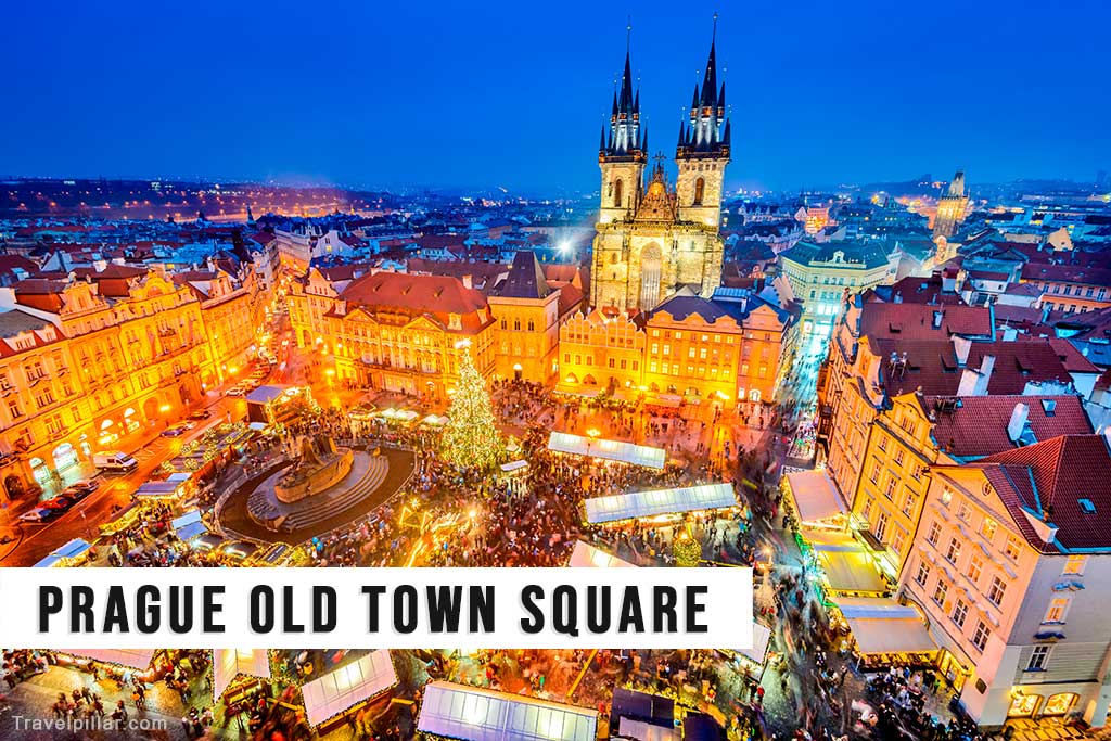 Prague Old Town Square at Christmas
