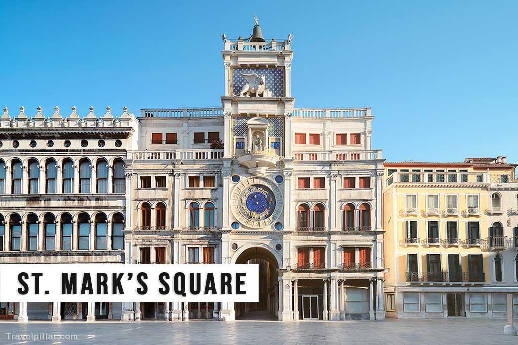 The Clock Tower, St. Mark's Square, Venice