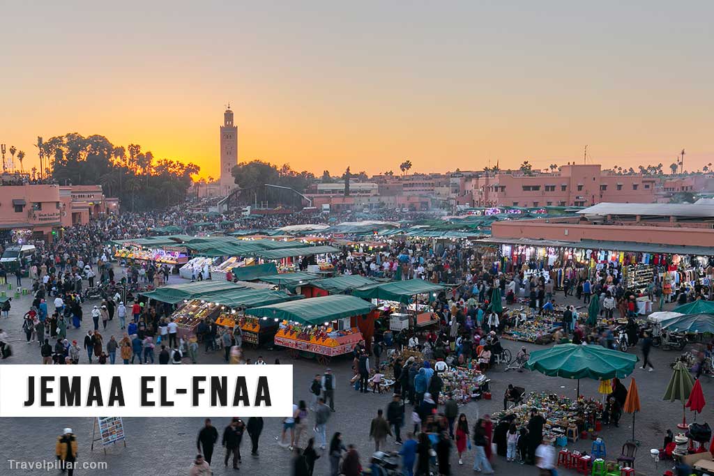 Jemaa el-Fnaa Market, Marrakesh, Morocco
