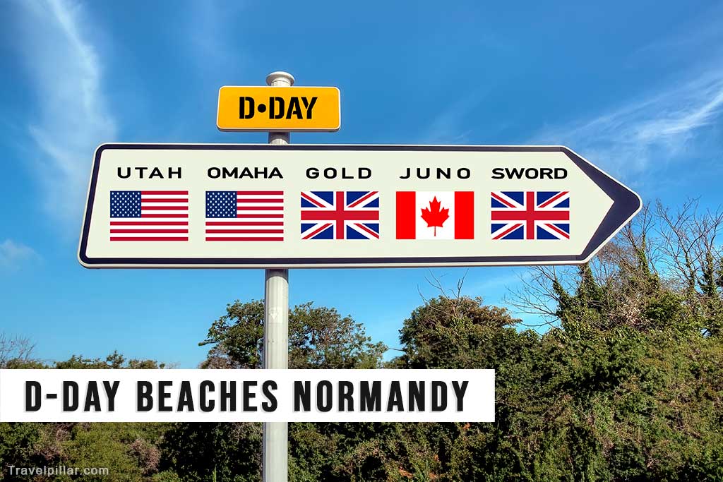 D-Day Beaches, Normandy, France