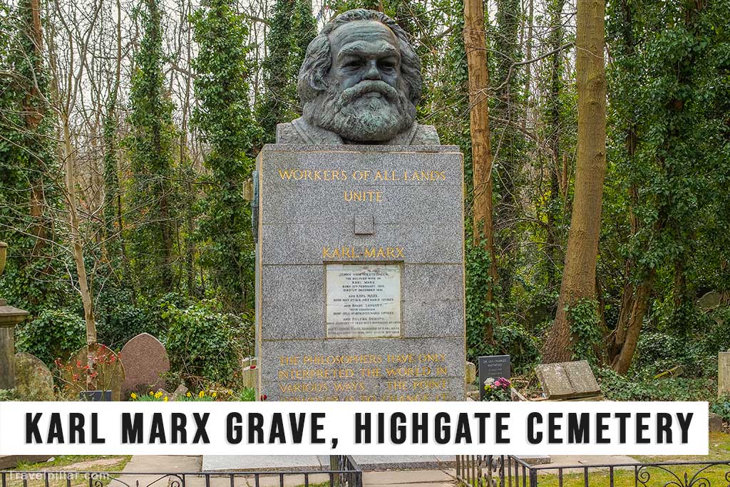 Karl Marx Grave, Highgate Cemetery London