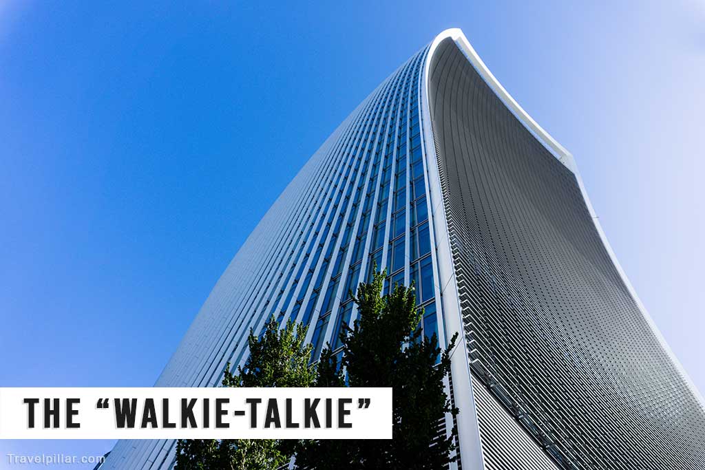 The Walkie-Talkie Building, London