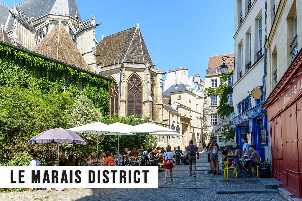 Le Marais District Paris
