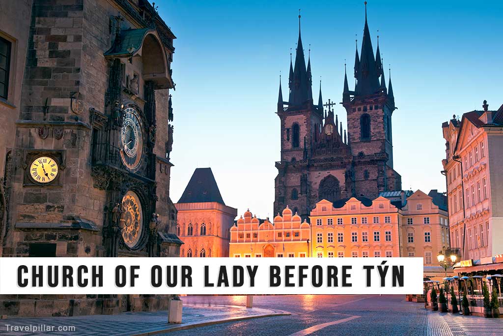 Church of Our Lady Before Tyn, Old Town Square, Prague, Czech Republic