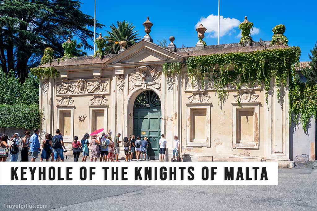 Knights of Malta Keyhole, Aventine Hill, Rome