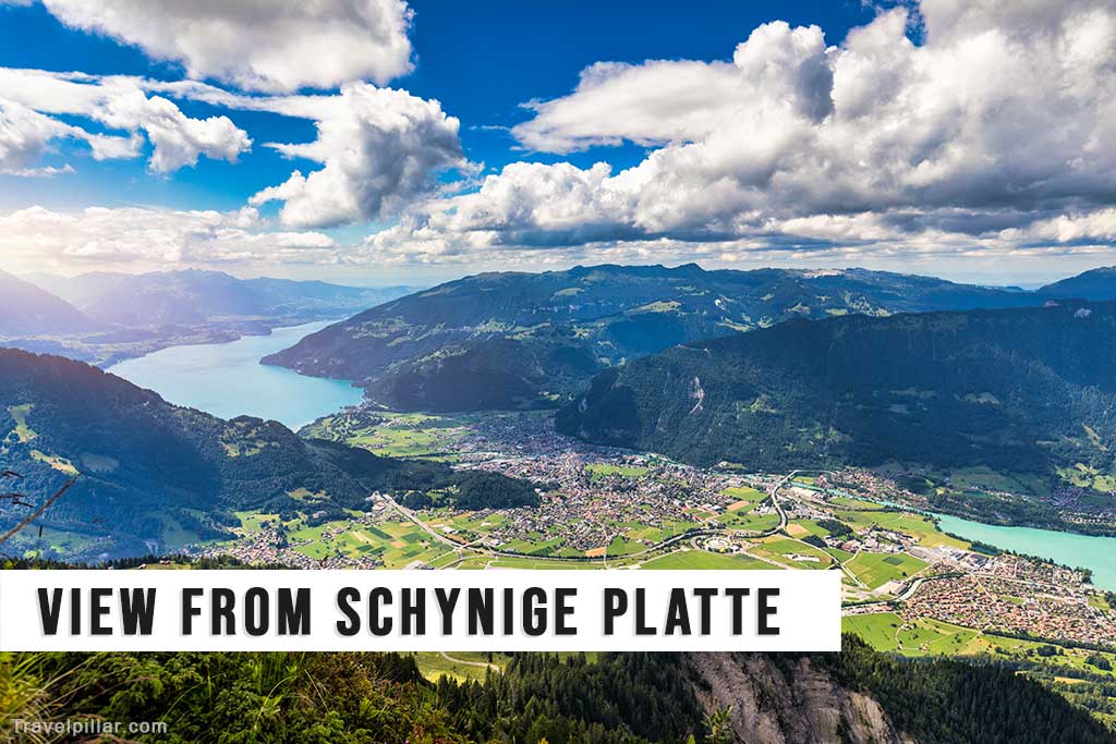 View from Schynige Platte, Switzerland