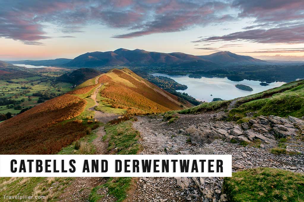 Catbells and Derwentwater Lake District National Park, UK