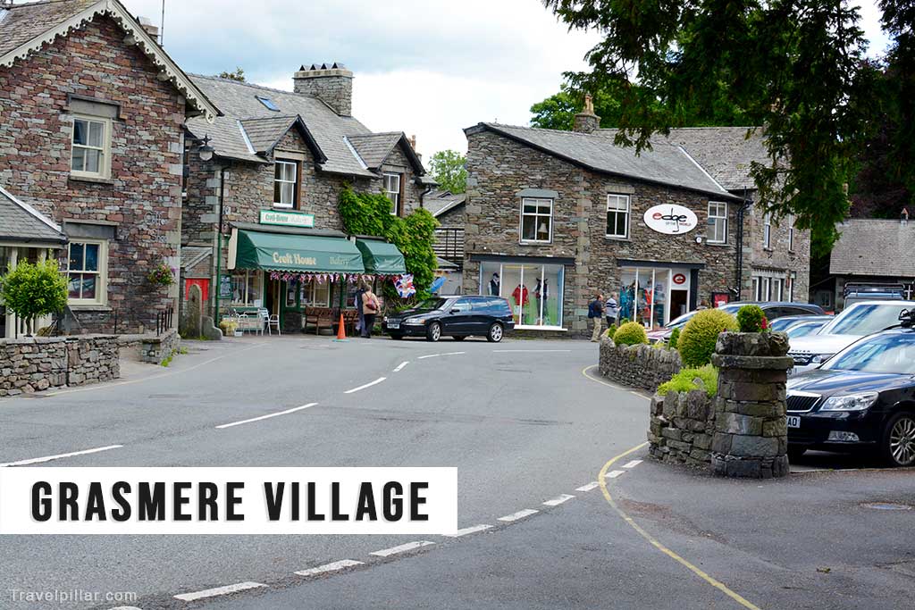 Grasmere village, Lake District National Park, UK