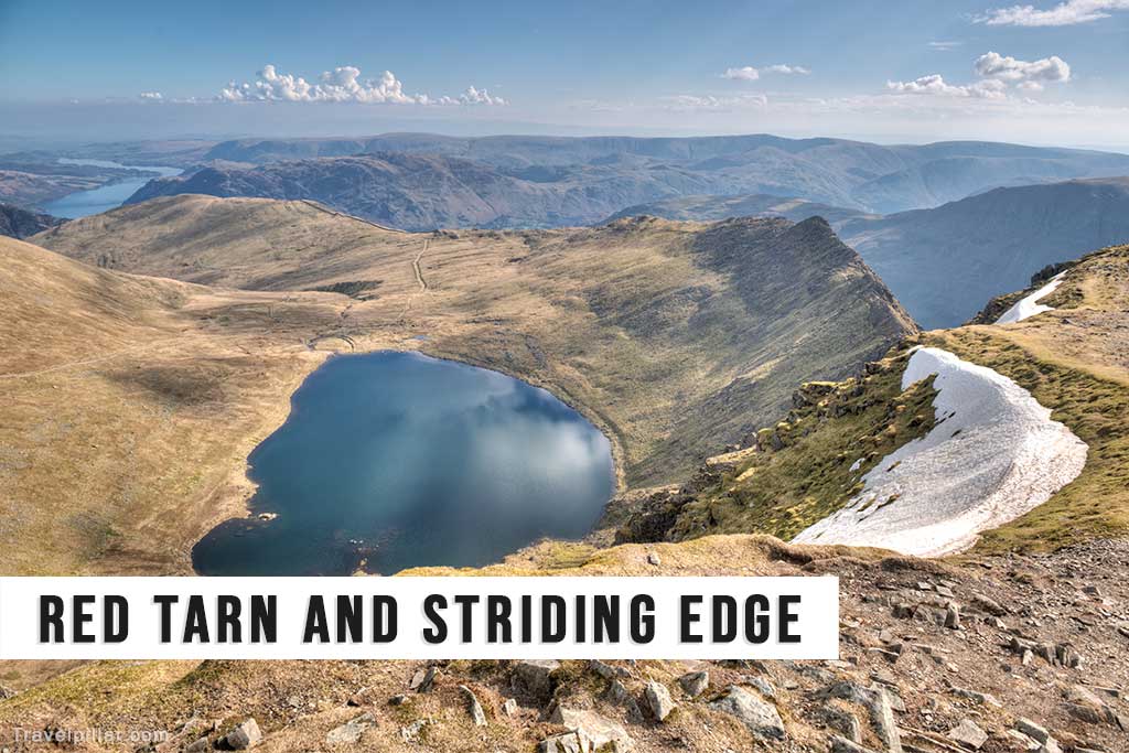 Red Tarn and Striding Edge, Helvellyn, Lake District