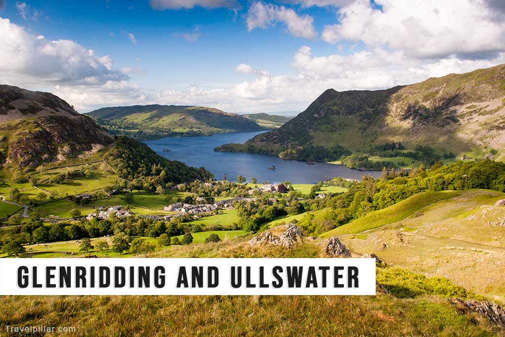 Glenridding Village and Ullswater, Lake District, UK