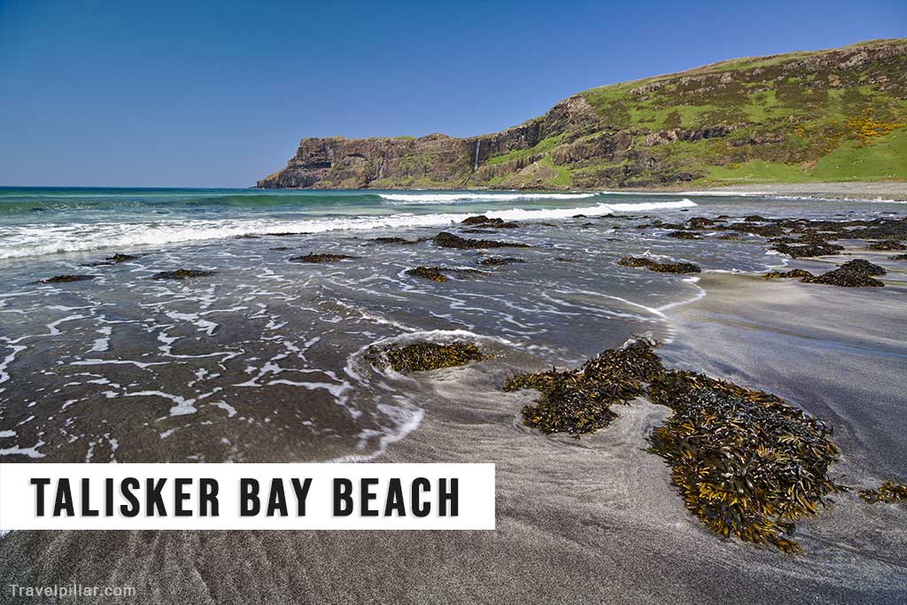 Talisker Bay Beach, Isle of Skye, Scotland, UK