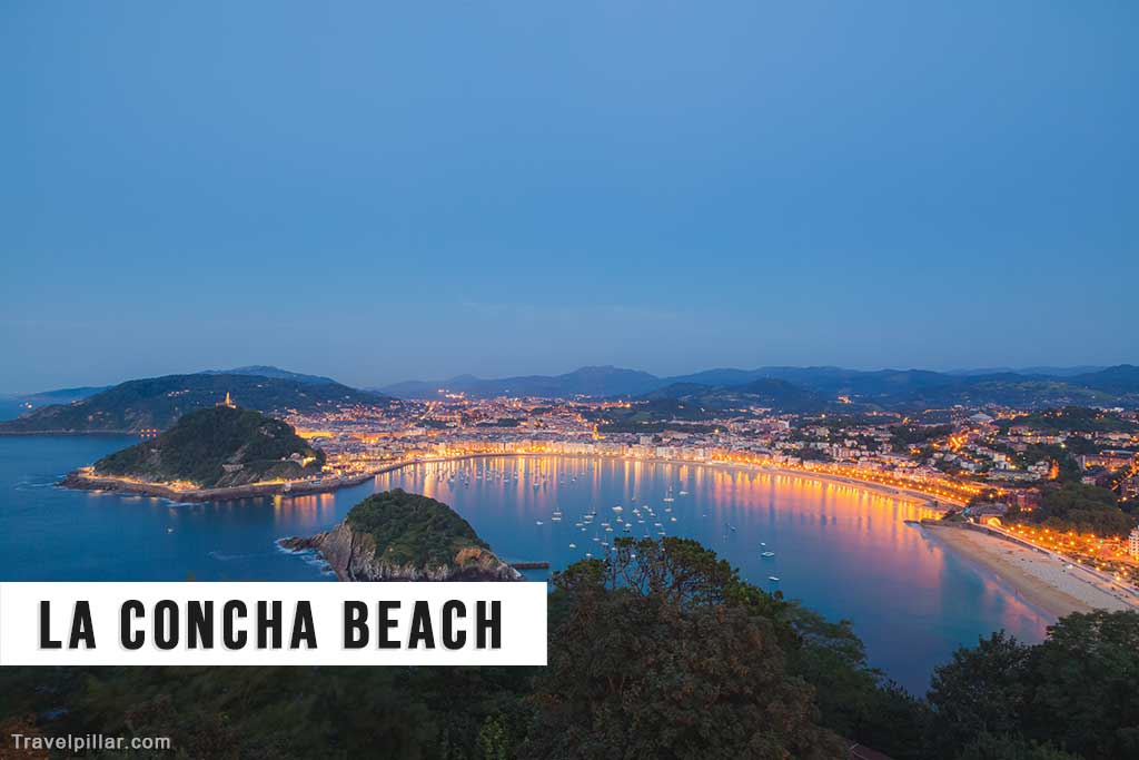 La Concha Beach, San Sebastian, Spain