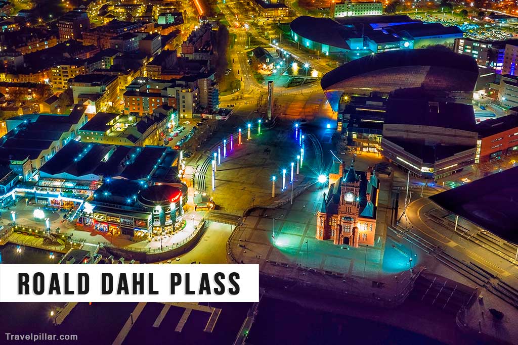 Roald Dahl Plass, Cardiff Bay, Wales