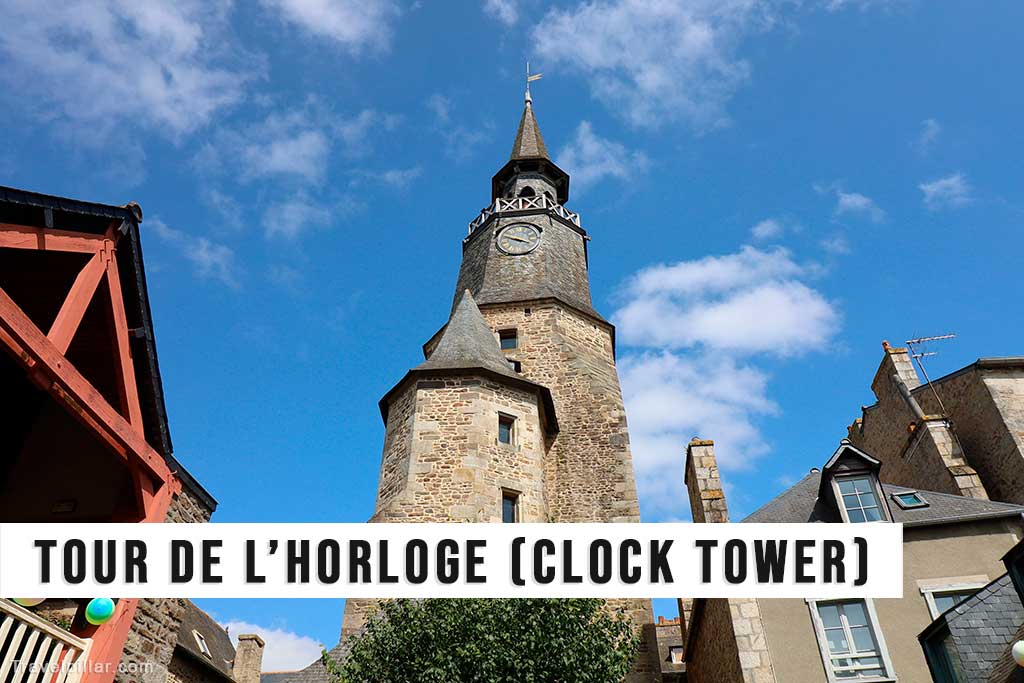 Tour de l’Horloge (clock tower), Dinan, France
