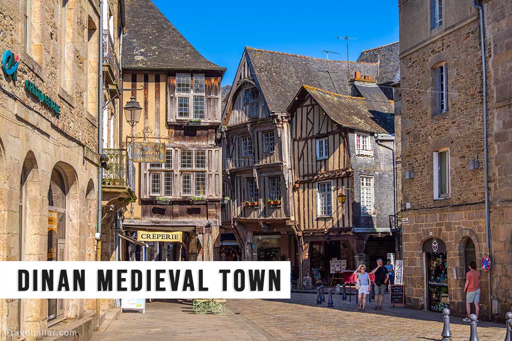 Dinan Medieval Town, Brittany, France