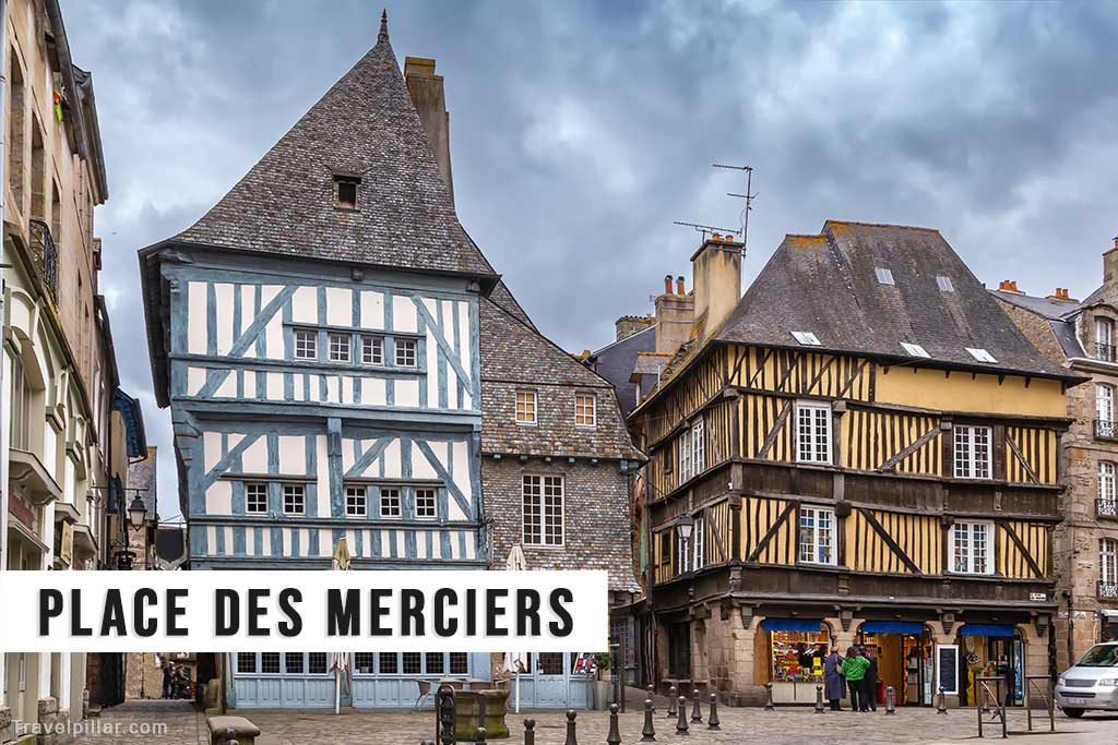 Place des Merciers, Dinan, France