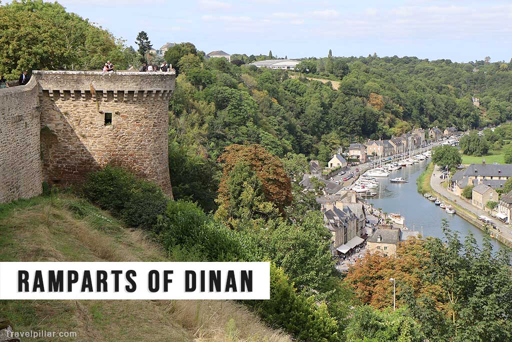 Town Ramparts, Dinan, France