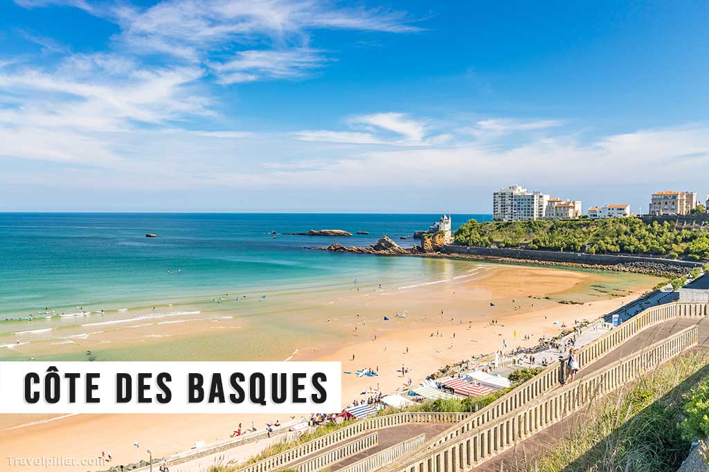 Côte des Basques, Biarritz, France