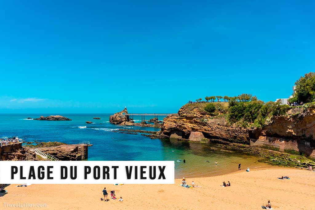 Plage du Port Vieux, Biarritz, France