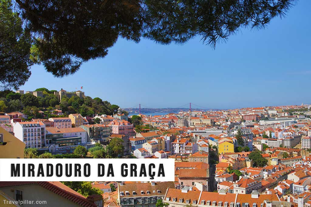 Miradouro da Graça, Lisbon, Portugal