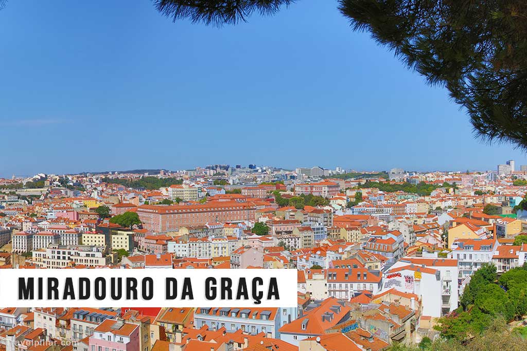 Miradouro da Graça, Lisbon, Portugal