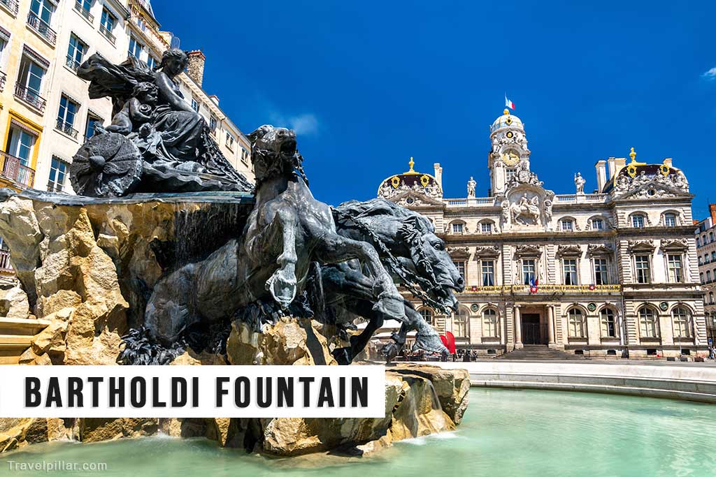 Bartholdi Fountain, Place des Terreaux, Lyon, France