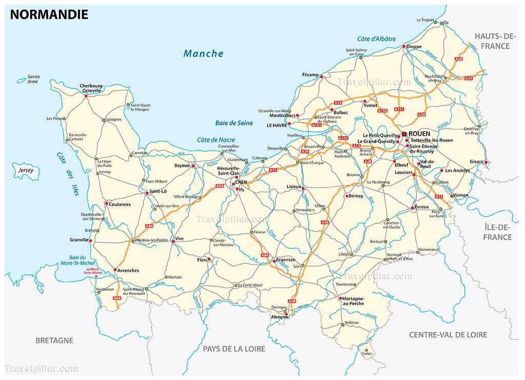 Normandy Map