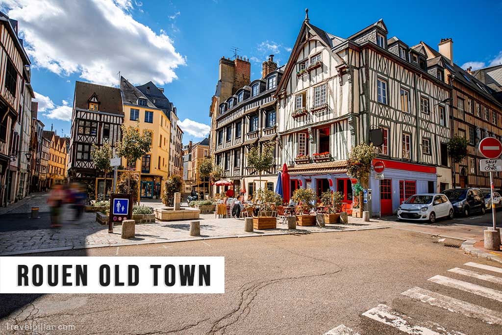 Rouen Old Town, Normandy, France