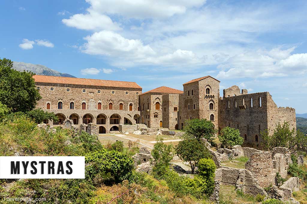 Mystras, Peloponnese, Greece