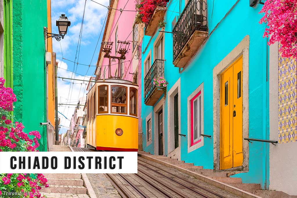 The Chiado District, Lisbon, Portugal